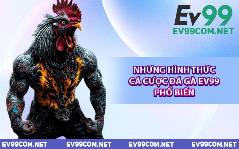 Những Hình Thức Cá Cược Đá Gà EV99 Phổ Biến